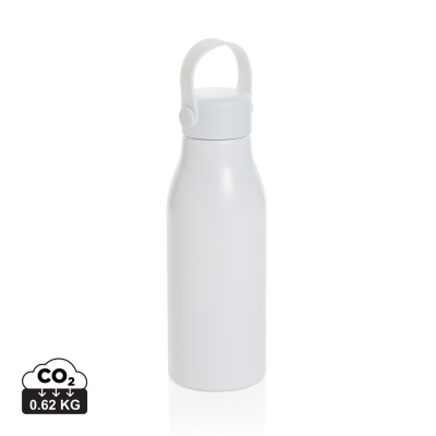 Picture of PLUTO RCS CERTIFIED RECYCLED ALUMINIUM METAL BOTTLE 680ML in White