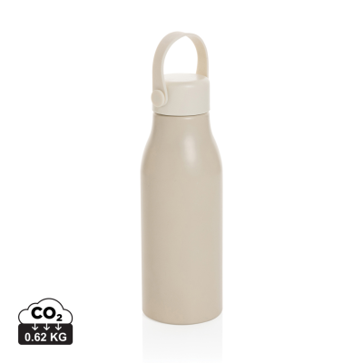 Picture of PLUTO RCS CERTIFIED RECYCLED ALUMINIUM METAL BOTTLE 680ML in Beige