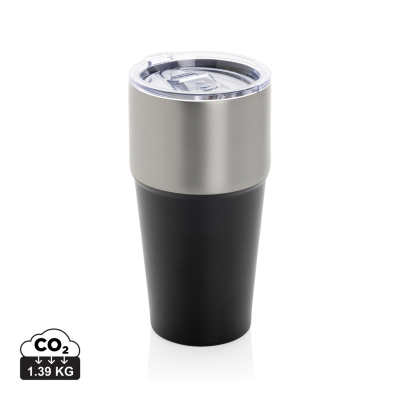 Picture of FLUID RCS CERTIFIED RECYCLED STEEL TUMBLER 500ML in Black