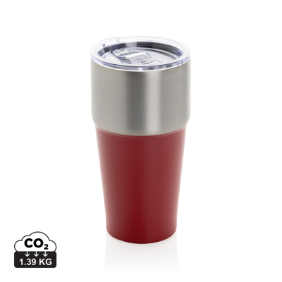 Picture of FLUID RCS CERTIFIED RECYCLED STEEL TUMBLER 500ML in Red