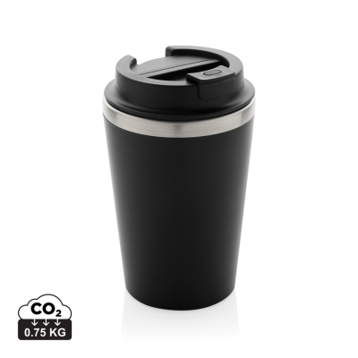 Picture of JAVA RCS RECYCLED DOUBLE WALL TUMBLER 350ML in Black