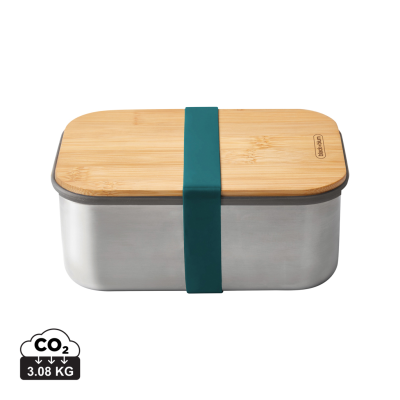 Picture of BLACK+BLUM STAINLESS STEEL METAL SANDWICH BOX LARGE in Turquoise