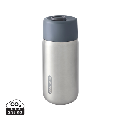 Picture of BLACK+BLUM THERMAL INSULATED LEAKPROOF TRAVEL CUP STAINLESS STEEL METAL in Grey