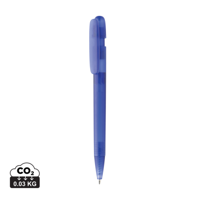 Picture of DEVIN GRS CERTIFIED RABS PEN CLEAR TRANSPARENT in Blue