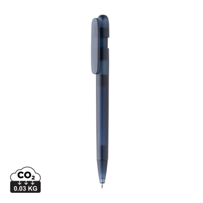 Picture of DEVIN GRS CERTIFIED RABS PEN CLEAR TRANSPARENT in Navy