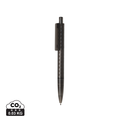 Picture of X3 GRS RECYCLED PC PLASTIC PEN FROSTED in Black