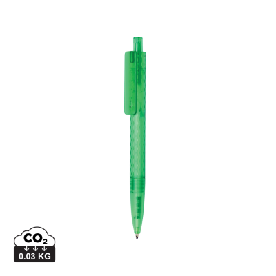 Picture of X3 GRS RECYCLED PC PLASTIC PEN FROSTED in Green