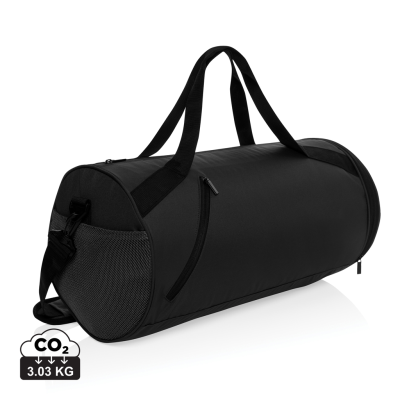 Picture of AWARE™ RPET TRUE SPORTS BAG in Black.