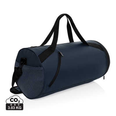 Picture of AWARE™ RPET TRUE SPORTS BAG in Navy.