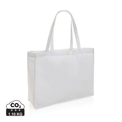 Picture of IMPACT AWARE™ RECYCLED COTTON SHOPPER 145G in White