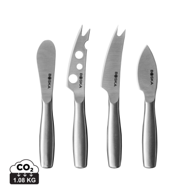 Picture of BOSKA CHEESE KNIFE SET MINI COPENHAGEN in Steel