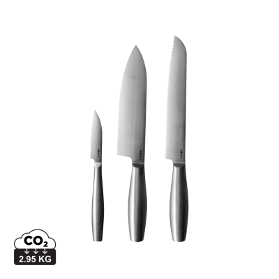 Picture of BOSKA KITCHEN KNIVES COPENHAGEN, SET OF 3 in Steel