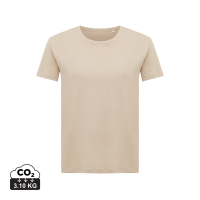 Picture of IQONIQ YALA LADIES LIGHTWEIGHT RECYCLED COTTON TEE SHIRT in Desert