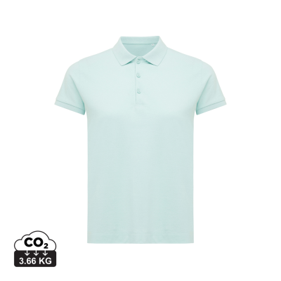 Picture of IQONIQ YOSEMITE LADIES RECYCLED COTTON PIQUE POLO in Crushed Mints