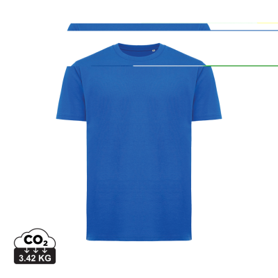 Picture of IQONIQ SIERRA LIGHTWEIGHT RECYCLED COTTON TEE SHIRT in Royal Blue