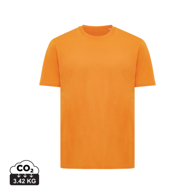 Picture of IQONIQ SIERRA LIGHTWEIGHT RECYCLED COTTON TEE SHIRT in Orange