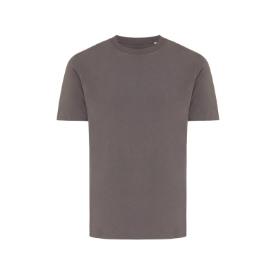 Picture of IQONIQ BRETT RECYCLED COTTON TEE SHIRT in Anthracite Grey