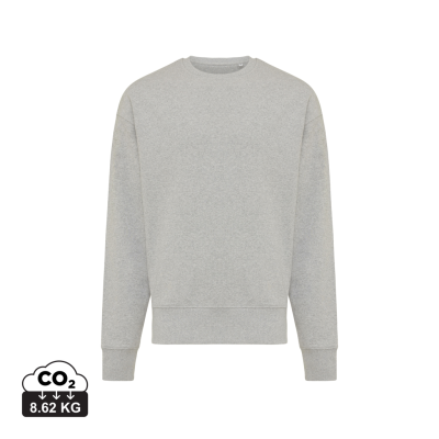 Picture of IQONIQ KRUGER RELAXED RECYCLED COTTON CREW NECK in Heather Grey