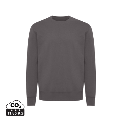 Picture of IQONIQ KRUGER RELAXED RECYCLED COTTON CREW NECK in Anthracite Grey