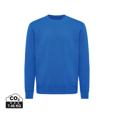 Picture of IQONIQ ETOSHA LIGHTWEIGHT RECYCLED COTTON CREW NECK in Royal Blue