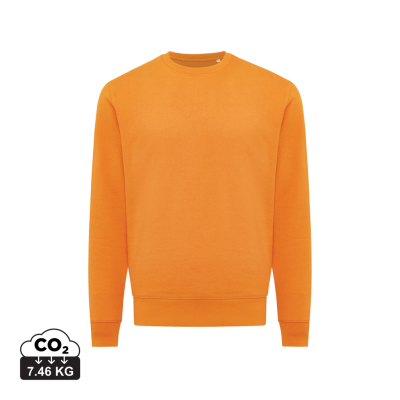 Picture of IQONIQ ETOSHA LIGHTWEIGHT RECYCLED COTTON CREW NECK in Orange