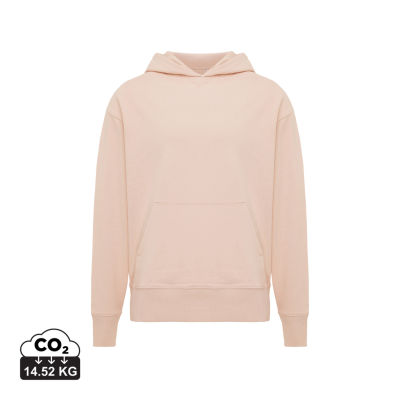 Picture of IQONIQ YOHO RECYCLED COTTON RELAXED HOODED HOODY in Peach Nectar