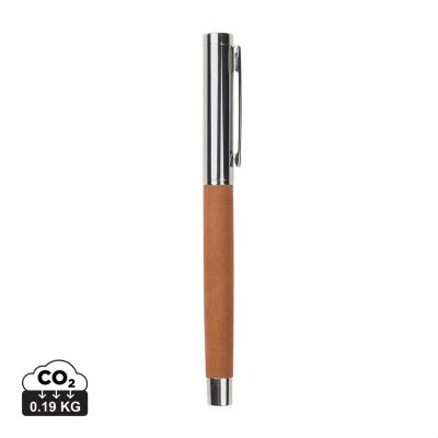 Picture of VINGA BOSLER RCS RECYCLED SS PEN in Brown