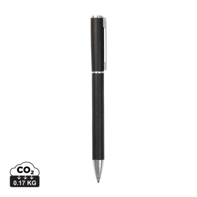 Picture of VINGA TIMO RCS RECYCLED ALUMINIUM METAL PEN in Black.