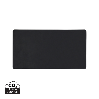 Picture of VINGA TIMO PU RCS RPET DESK PAD in Black.