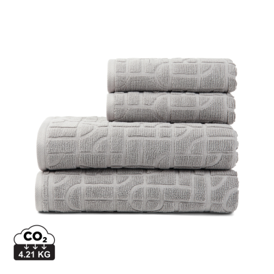 Picture of VINGA VERSO OCS ORGANIC COTTON TOWEL, 4 PCS SET in Grey