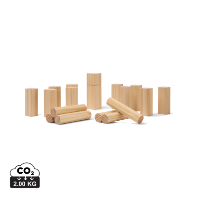 Picture of VINGA KUBB MINI GAME in Brown.