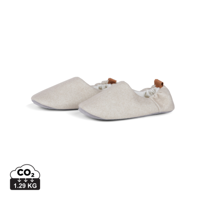 Picture of VINGA MOULTON RCS RPET SLIPPERS L & XL in Beige, Feather Grey