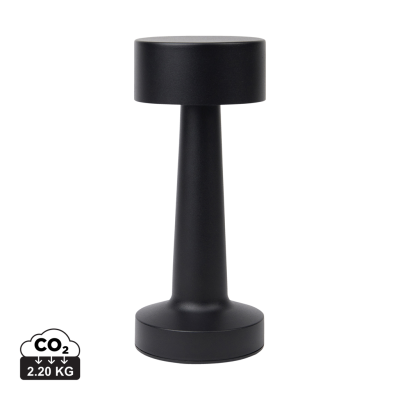 Picture of VINGA MARIS RCS RECYCLED ABS TABLE LAMP in Black.