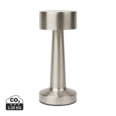 Picture of VINGA MARIS RCS RECYCLED ABS TABLE LAMP in Silver Grey.