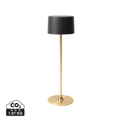 Picture of VINGA NAURO RCS RECYCLED ABS TABLE LAMP in Black