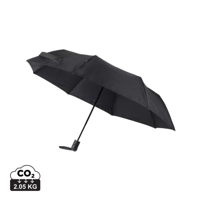 Picture of VINGA BALTIMORE AWARE™ RPET 21 INCH UMBRELLA in Black