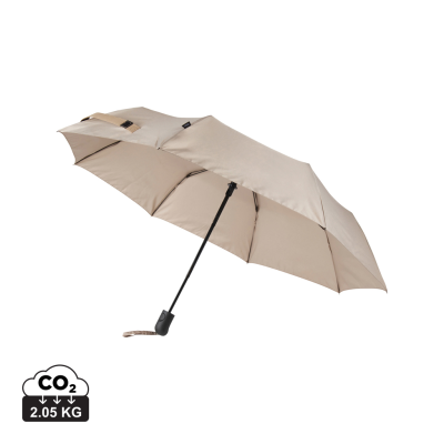 Picture of VINGA BALTIMORE AWARE™ RPET 21 INCH UMBRELLA in Greige