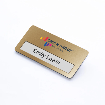 Picture of WINDOW NAME BADGE - 72MM x 38MM - MAGNETIC.