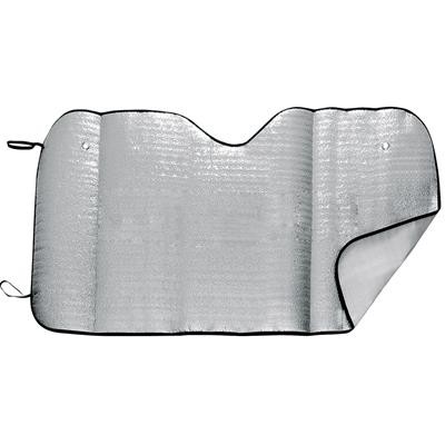 Picture of METALLIC CAR SHADE in Silver, supplied with suction cups