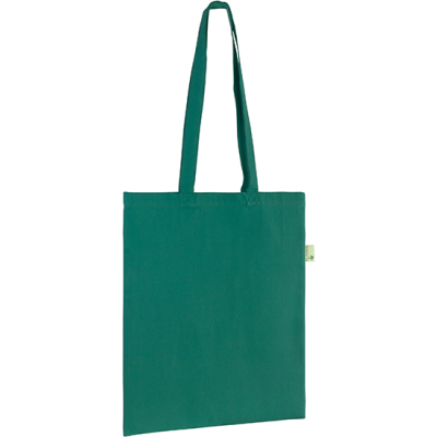 Picture of SEABROOK ECO 5OZ RECYCLED COTTON TOTE in Green Teal