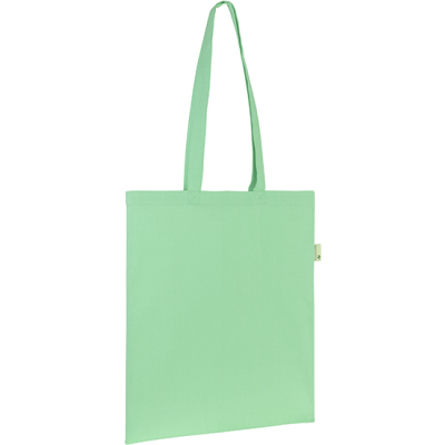 Picture of SEABROOK ECO 5OZ RECYCLED COTTON TOTE in Green Mints