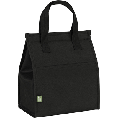 Picture of CLIFFE RPET ECO RECYCLED LUNCH COOLER in Black.