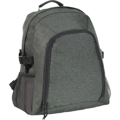 Picture of CHILLENDEN ECO RECYCLED BUSINESS BACKPACK RUCKSACK RUCKSACK in Grey 2 Tone&Bk