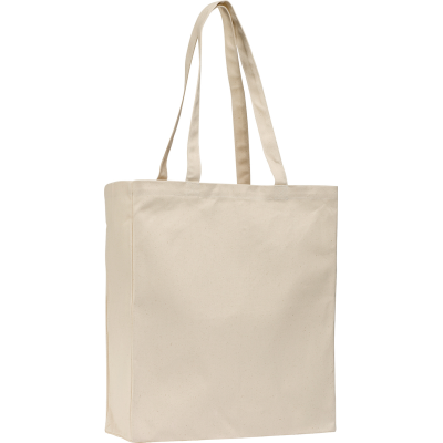 Picture of ALLINGTON RECYCLED 12OZ COTTON CANVAS SHOPPER TOTE in Natural