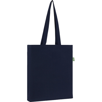 Picture of CHELSFIELD RECYCLED ECO 6OZ COTTON TOTE in Navy