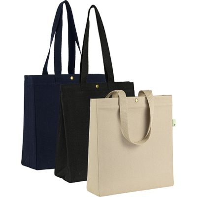 Picture of CHEVENING ECO 12OZ RECYCLED COTTON TOTE.