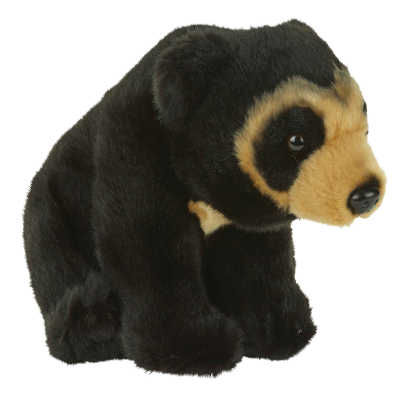 Picture of SPECTACLED BEAR SOFT TOY.