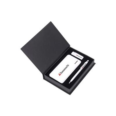 Picture of CUSTOMIZED GIFT SET with Power Bank, Pen & USB Flash Drive.