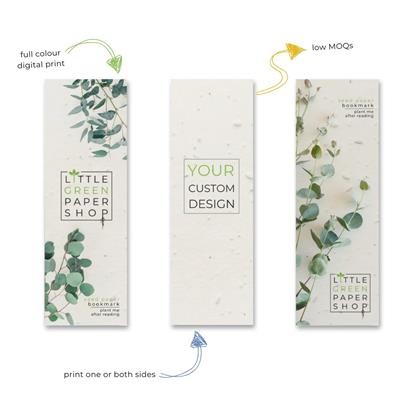 Picture of PLANTABLE SEEDS PAPER BOOKMARK