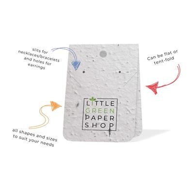 Picture of PLANTABLE SEEDS PAPER JEWELRY PACKAGING